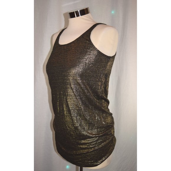 Eileen Fisher Organic Linen Long Tank size small - Picture 2 of 6